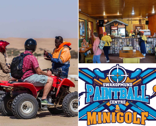 Swakopmund the Hotspot in Namibia cover photo collage