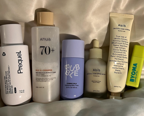 Skincare I Actually Use🧖🏻‍♀️ cover photo collage