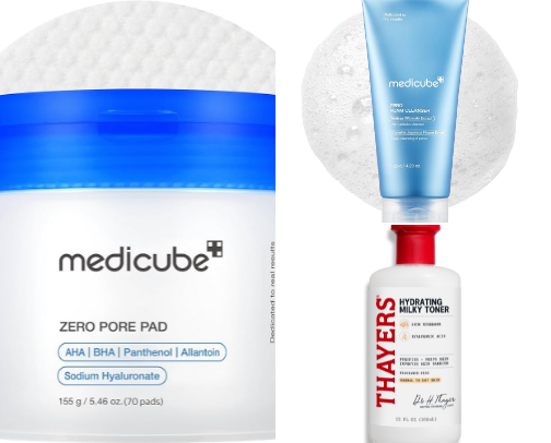 Skincare favs cover photo collage