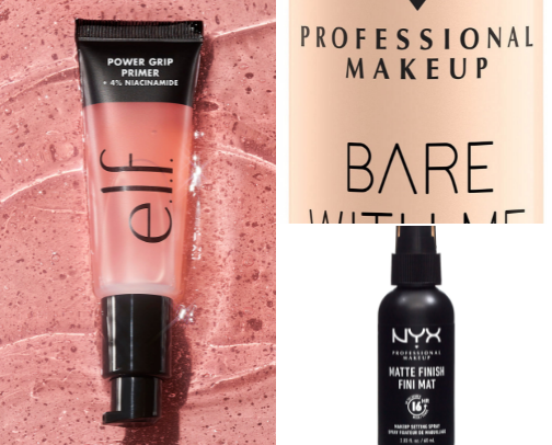 drug store make up essentials cover photo collage