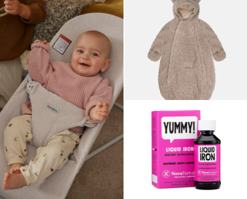 Must-have purchases for babies! Baby’s first year items for baby & parents! cover photo collage