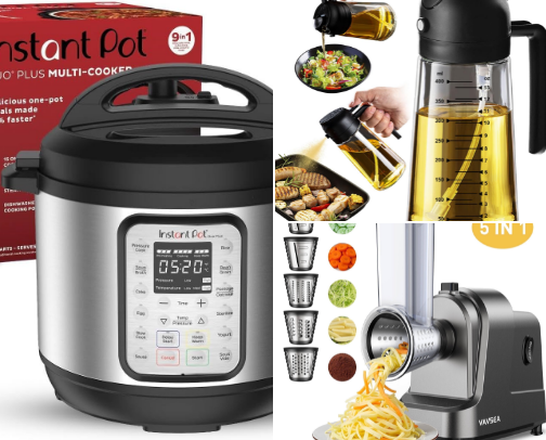 Kitchen Gadgets That Save Your Time cover photo collage