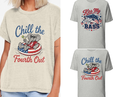 4th of July cover photo collage