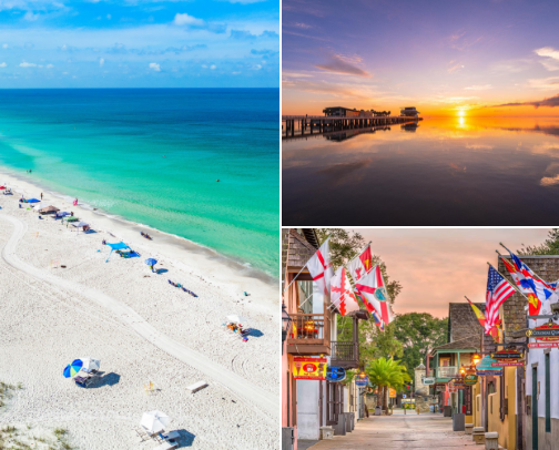 Weekend Getaways (in Florida 🌴) Worth the Drive cover photo collage