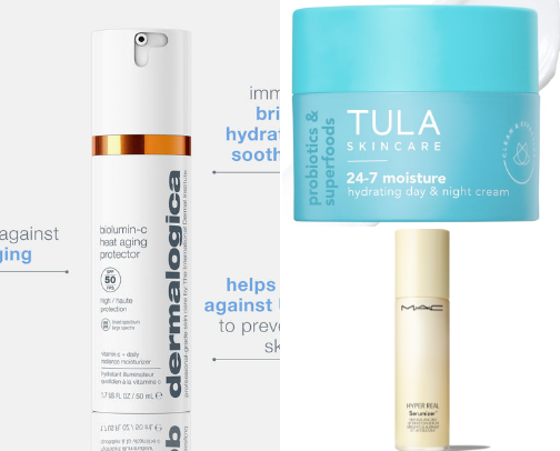 my favorite skin care✨ cover photo collage