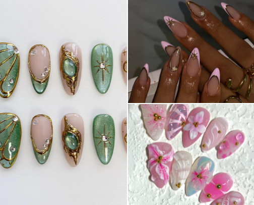 Budget Friendly Press On Nails cover photo collage