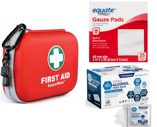 RN Mom's First Aid Kit - Essentials For Small Home, No Expired Meds cover photo collage