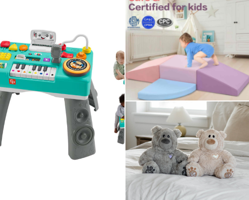 Ariel’s Toys Through the Years cover photo collage