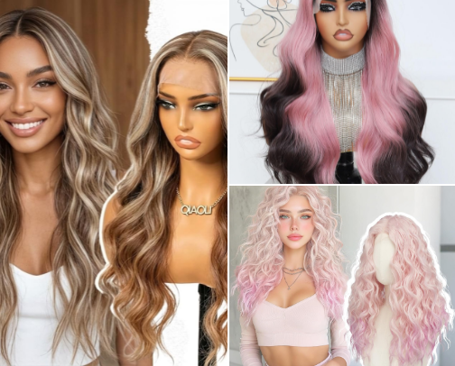 Wigs I like cover photo collage