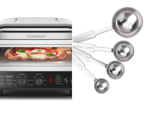 Kitchen gadgets cover photo collage