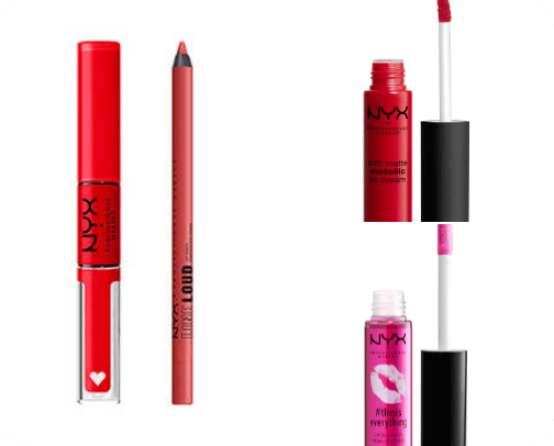 NYX COSMETICS UNDER 20$ cover photo collage