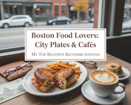 Boston Food Lovers City Plates & Café Captures cover photo collage