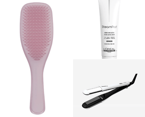 hair products for long and healthy hair. 💇🏻‍♀️ cover photo collage