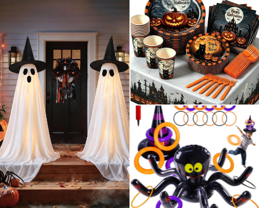 Everything You Need for a Memorable Halloween Bash cover photo collage