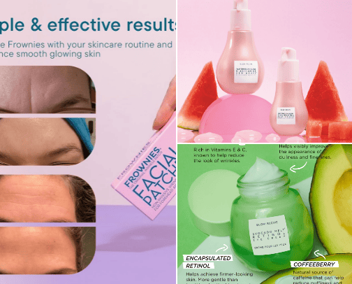 Anti Aging/Skin Care Items cover photo collage
