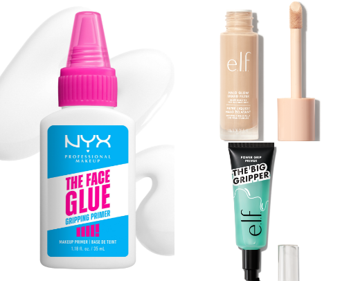 budget friendly make up! cover photo collage