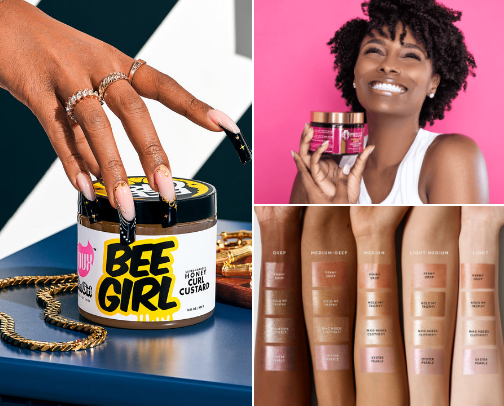 Guide to Bouncey Curls and Glowing Skin cover photo collage