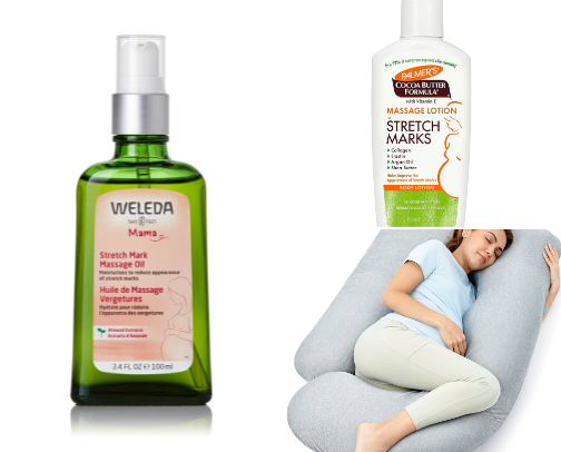 Pregnancy must haves cover photo collage
