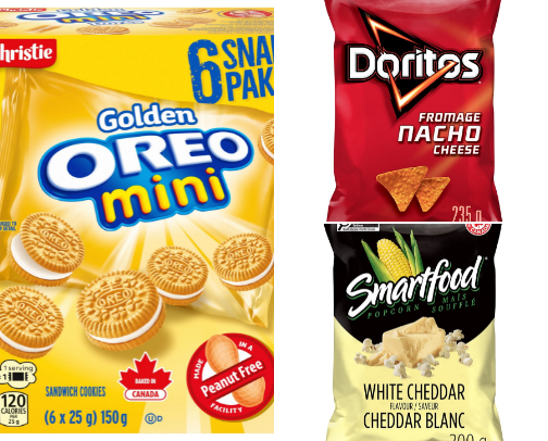 My favourite snacks cover photo collage