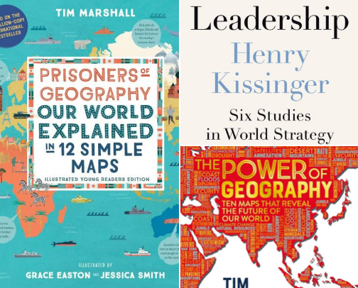 Geopolitics starter pack cover photo collage