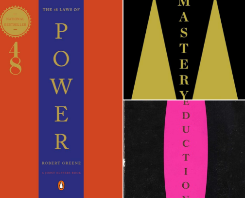 The 48 Laws of Power cover photo collage