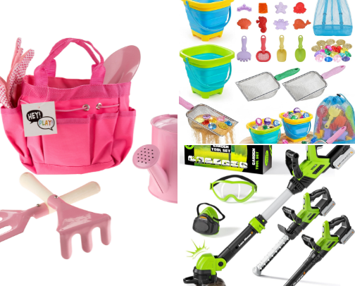 Screen Free Summer: Active Play | Outdoor and Indoor | Fun Games cover photo collage