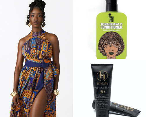 Black Women’s Beauty Collection cover photo collage