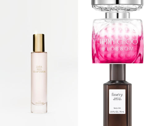 Captivating affordable perfumes cover photo collage