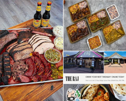 Food spots in Swindon cover photo collage