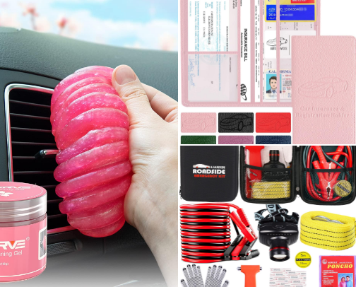 Soft Girl Car Must Haves!!!! cover photo collage