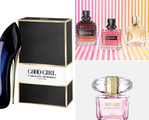 fragrance for women cover photo collage