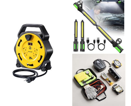 Tools, Accessories and Clothing- For Those in the Trades cover photo collage
