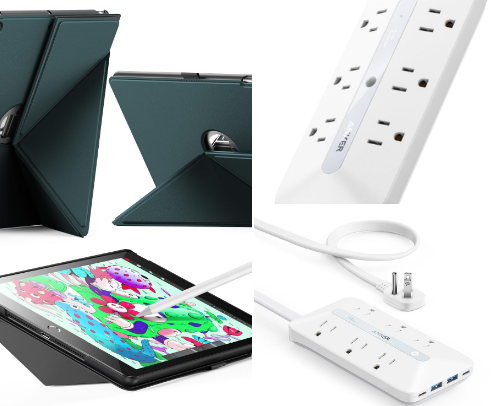 Electronics cover photo collage