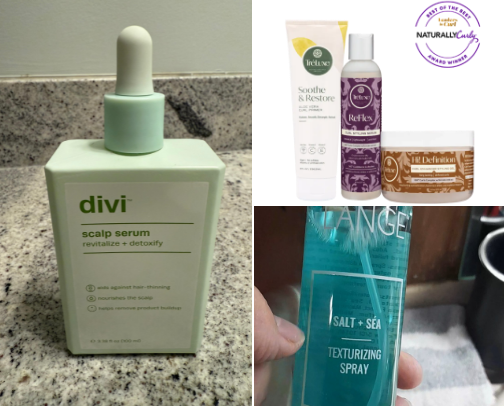 Best Products for Postpartum Hair Loss, Fine Hair & Curly Hair Care cover photo collage
