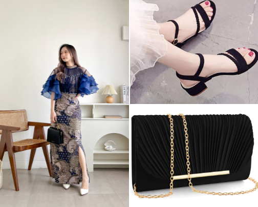 Pilihan Fashion Terbaikku | Saat Menjadi Tamu Undangan Pernikahan cover photo collage