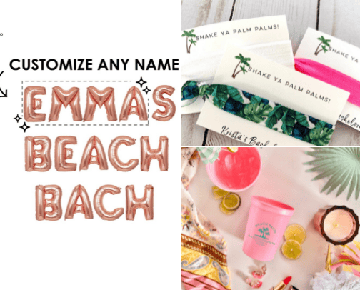 Palm Beach Bachelorette Bash🌴 cover photo collage