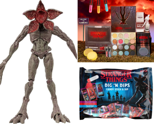 Shopping for Stranger Things Items cover photo collage