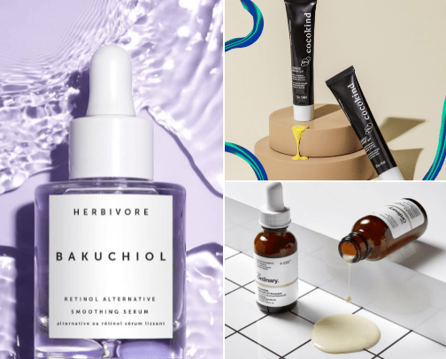Retinol Recs: The Secret Sauce For Clear Skin✨ cover photo collage