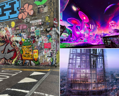 london favourite spots and things to do 🇬🇧 cover photo collage