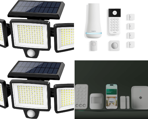 Home Security cover photo collage