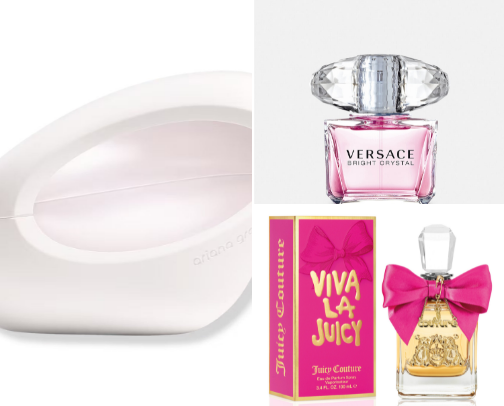 My favorite perfumes cover photo collage
