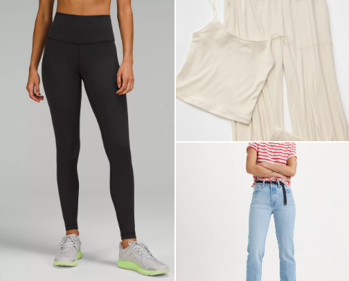 Clothing cover photo collage