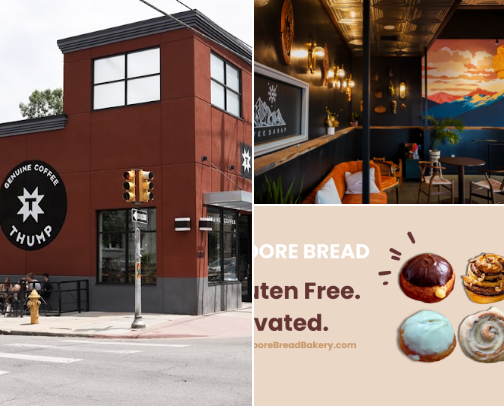 Coffee shops in Denver cover photo collage