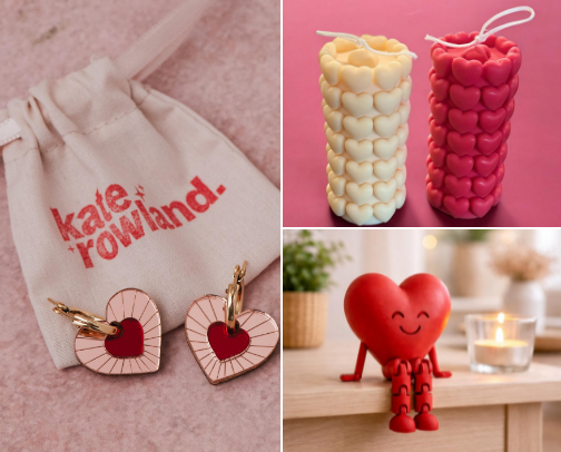 Valentine's Day cover photo collage