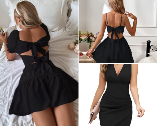 Summer fashion cover photo collage