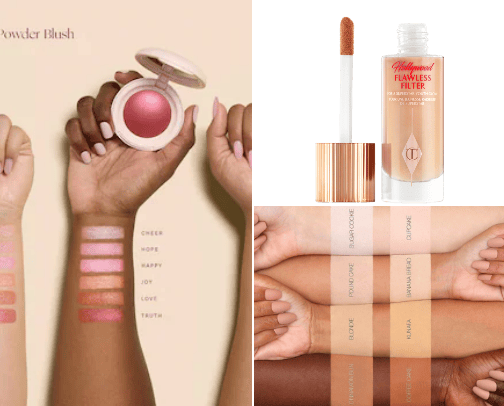 Makeup holy grails cover photo collage