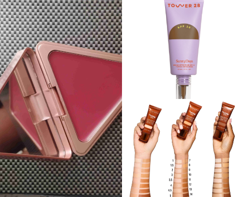 Makeup My sensitive Skin Loves. cover photo collage