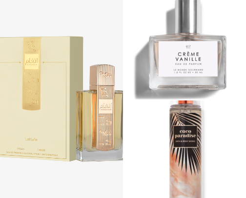 My Current Favorite Fragrances cover photo collage
