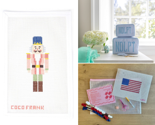 Needlepoint Starter Kit: Everything I Wish I Had When I Began cover photo collage