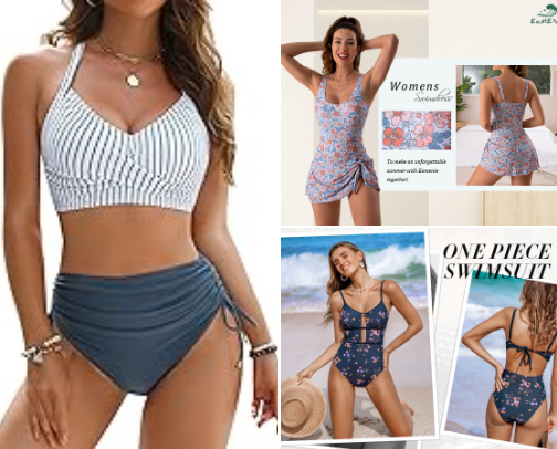 Pool day essentials for your next pool or beach day cover photo collage